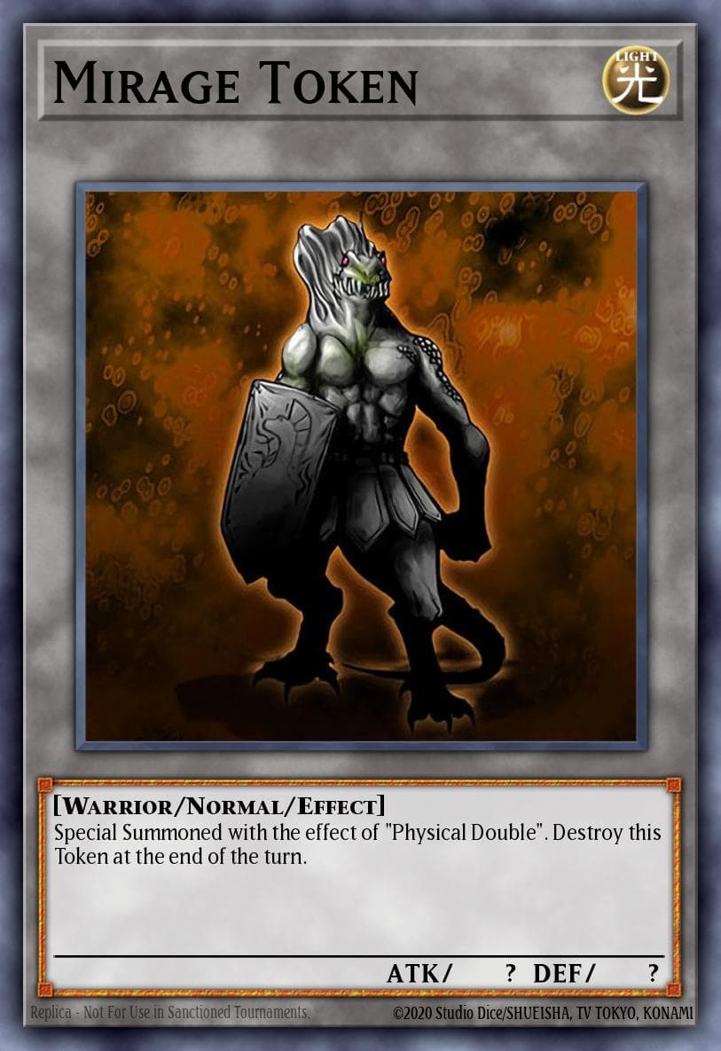 Mirage Token 遊戲王 card
