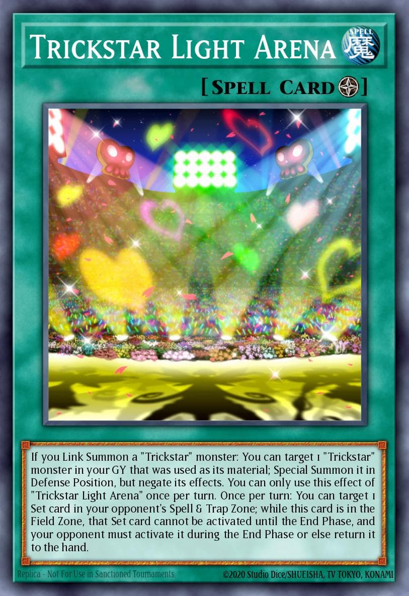 Trickstar Light Arena Flames of Destruction Special Edition card