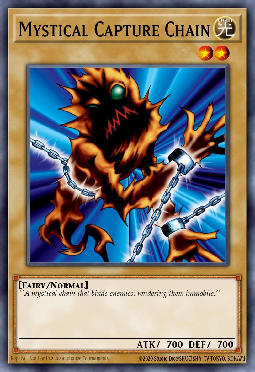 Mystical Capture Chain 遊戲王 card