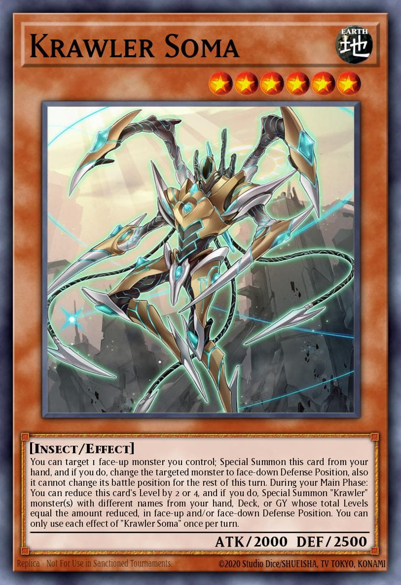 Krawler Soma Power of the Elements card