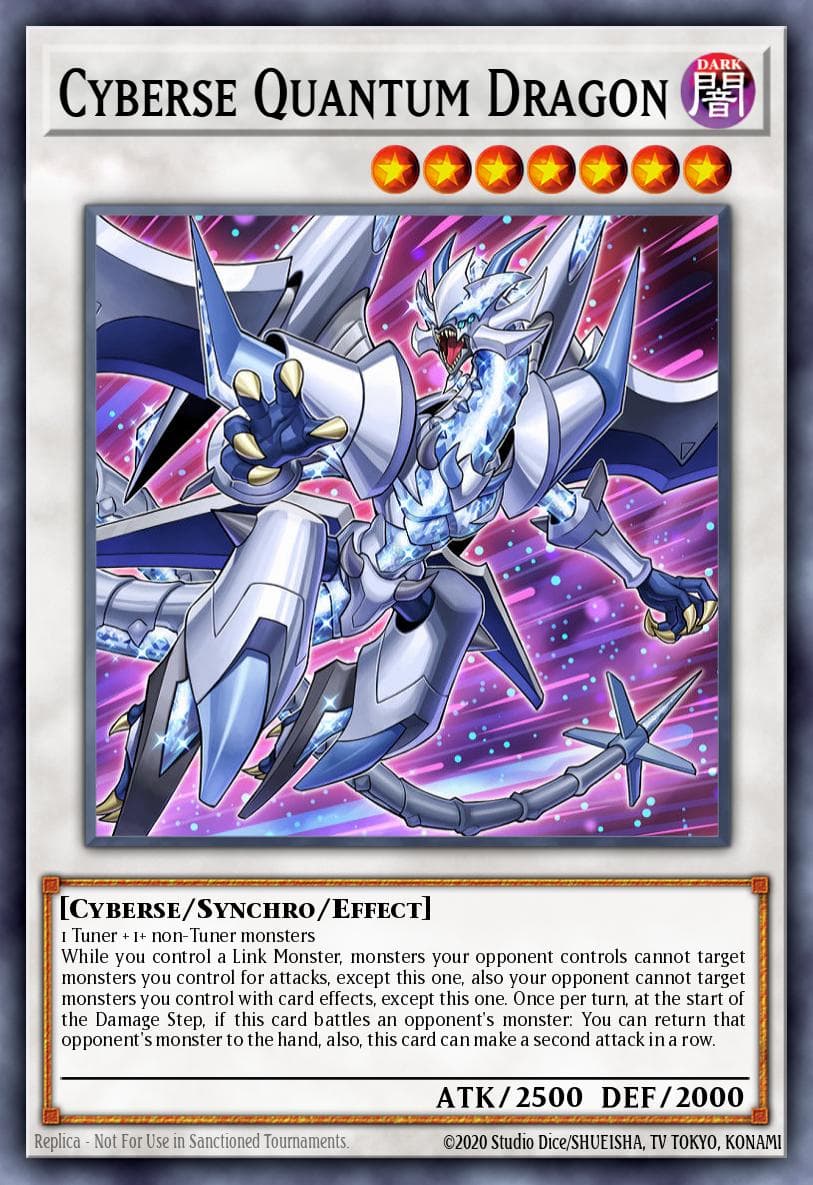 Cyberse Quantum Dragon 2020 Tin of Lost Memories Mega Pack card