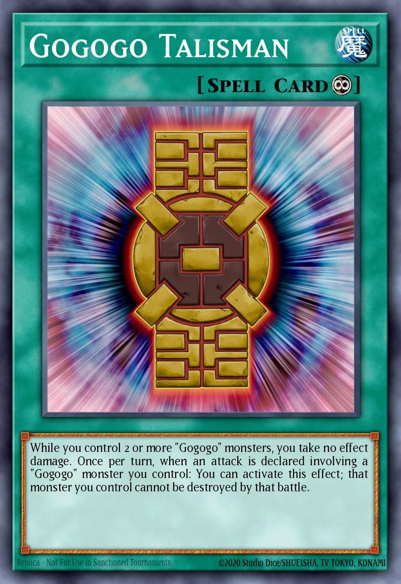 Gogogo Talisman Secrets of Eternity: Super Edition card