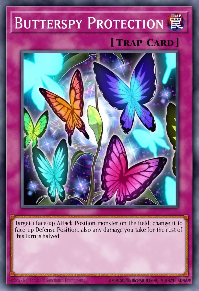 Butterspy Protection Number Hunters card