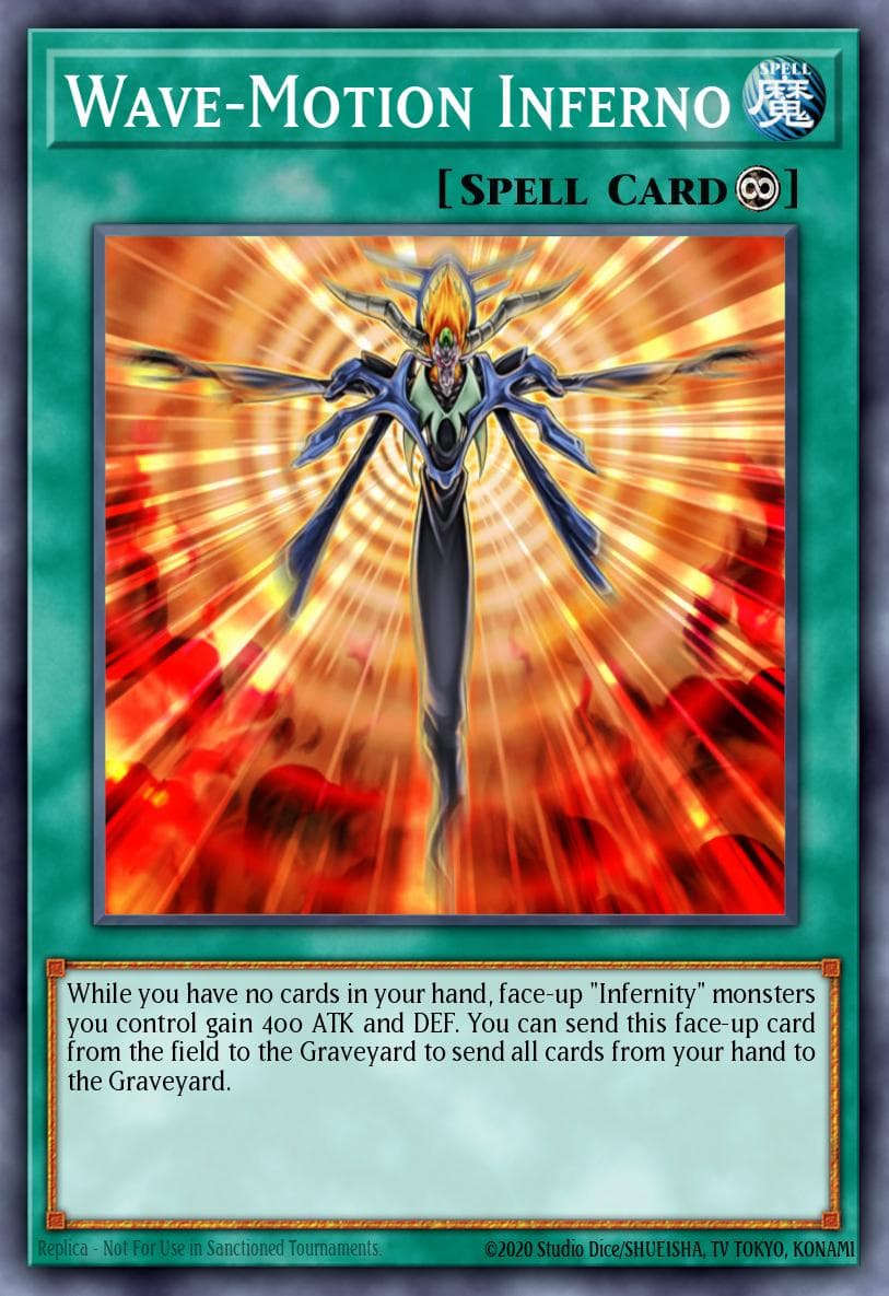 Wave-Motion Inferno The Shining Darkness Sneak Peek Participation Card card
