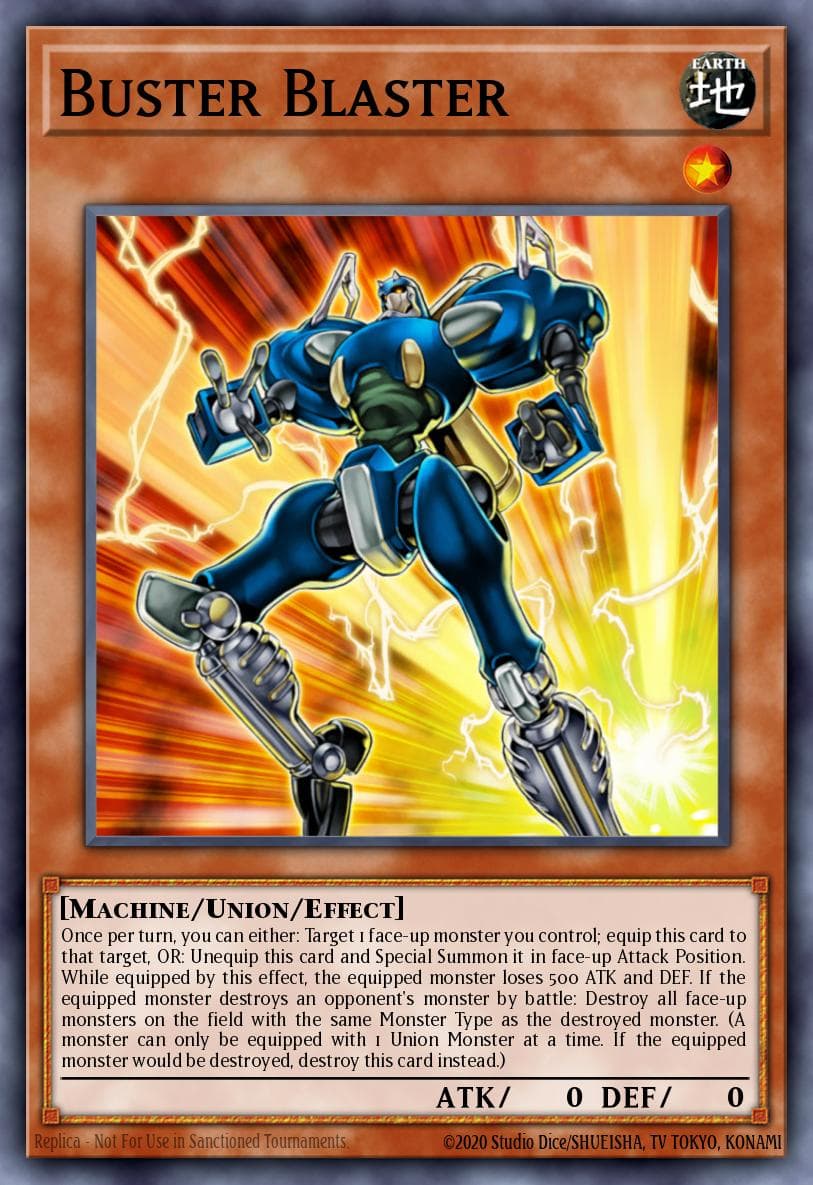Buster Blaster Extreme Victory Sneak Peek Participation Card card