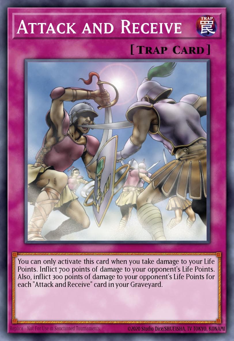 Attack and Receive Pharaoh's Servant card