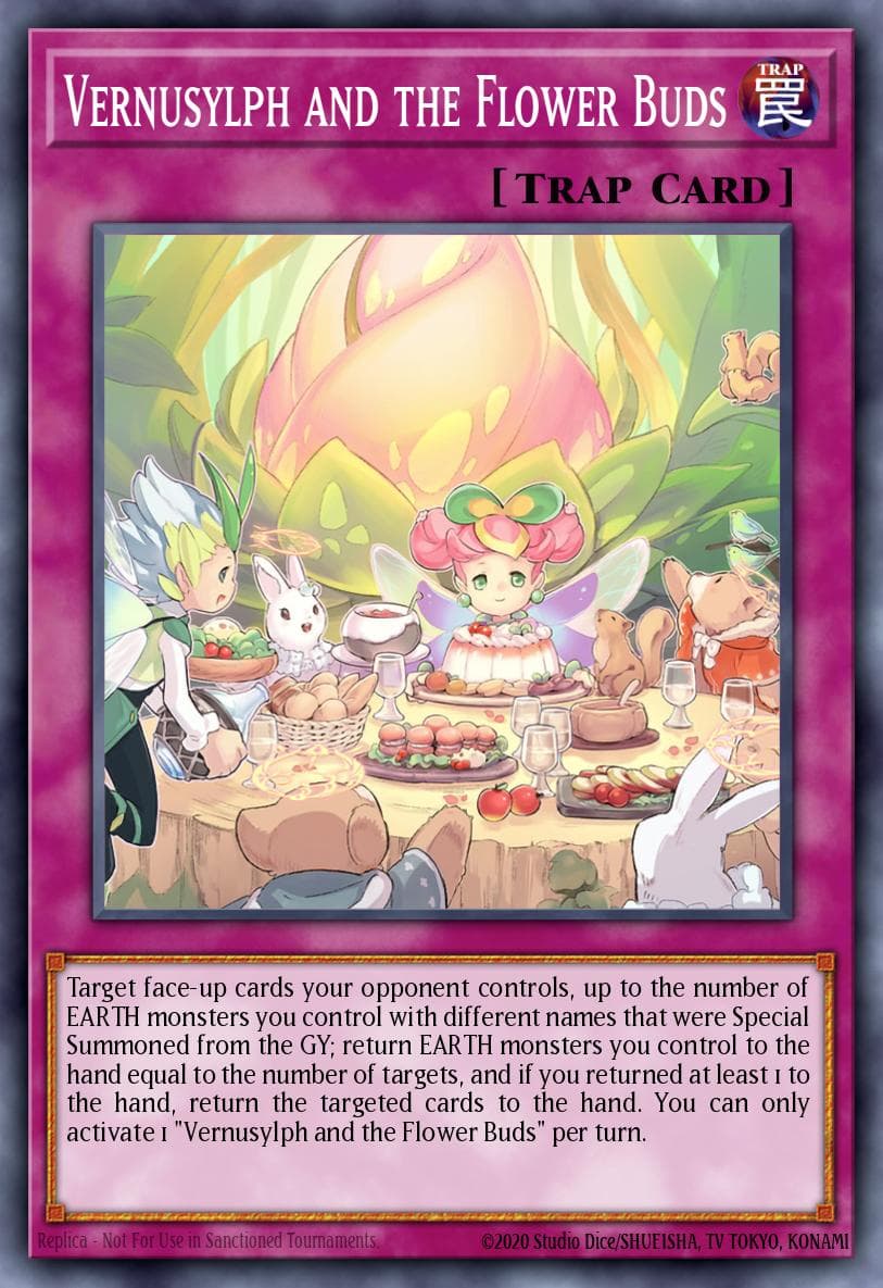 Vernusylph and the Flower Buds Power of the Elements card
