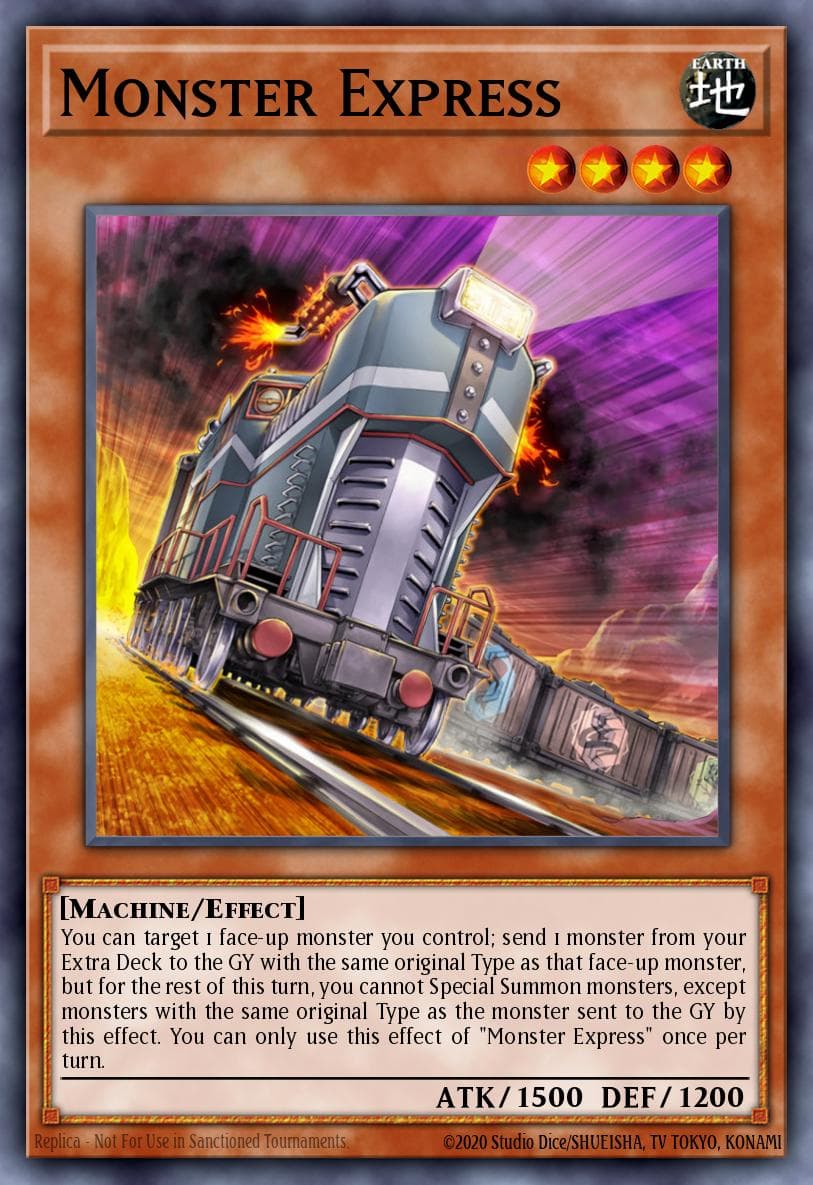 Monster Express Chaos Impact Special Edition card