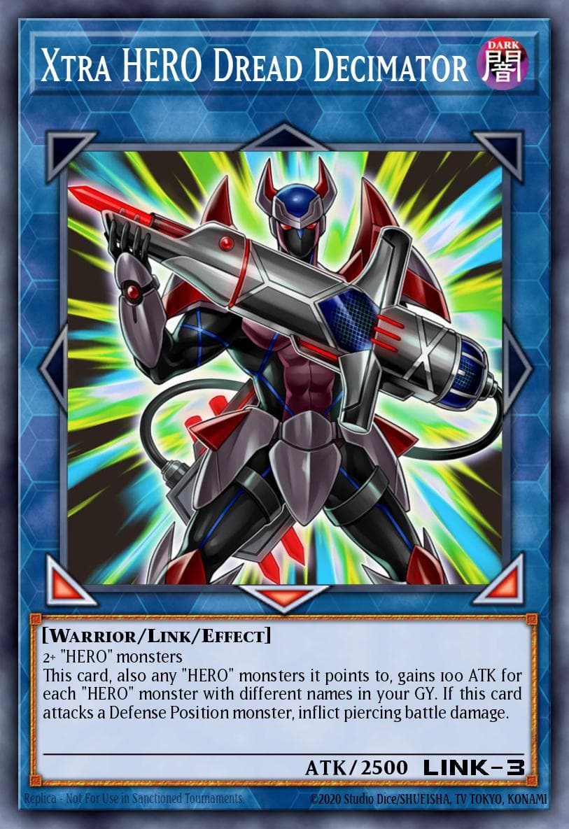 Xtra HERO Dread Decimator Battles of Legend: Chapter 1 card