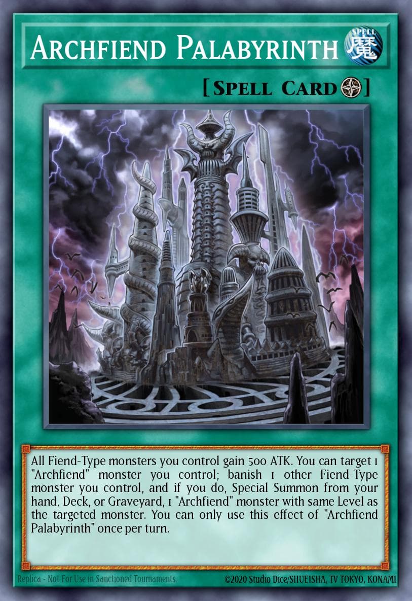 Archfiend Palabyrinth 2014 Mega-Tin Mega Pack card