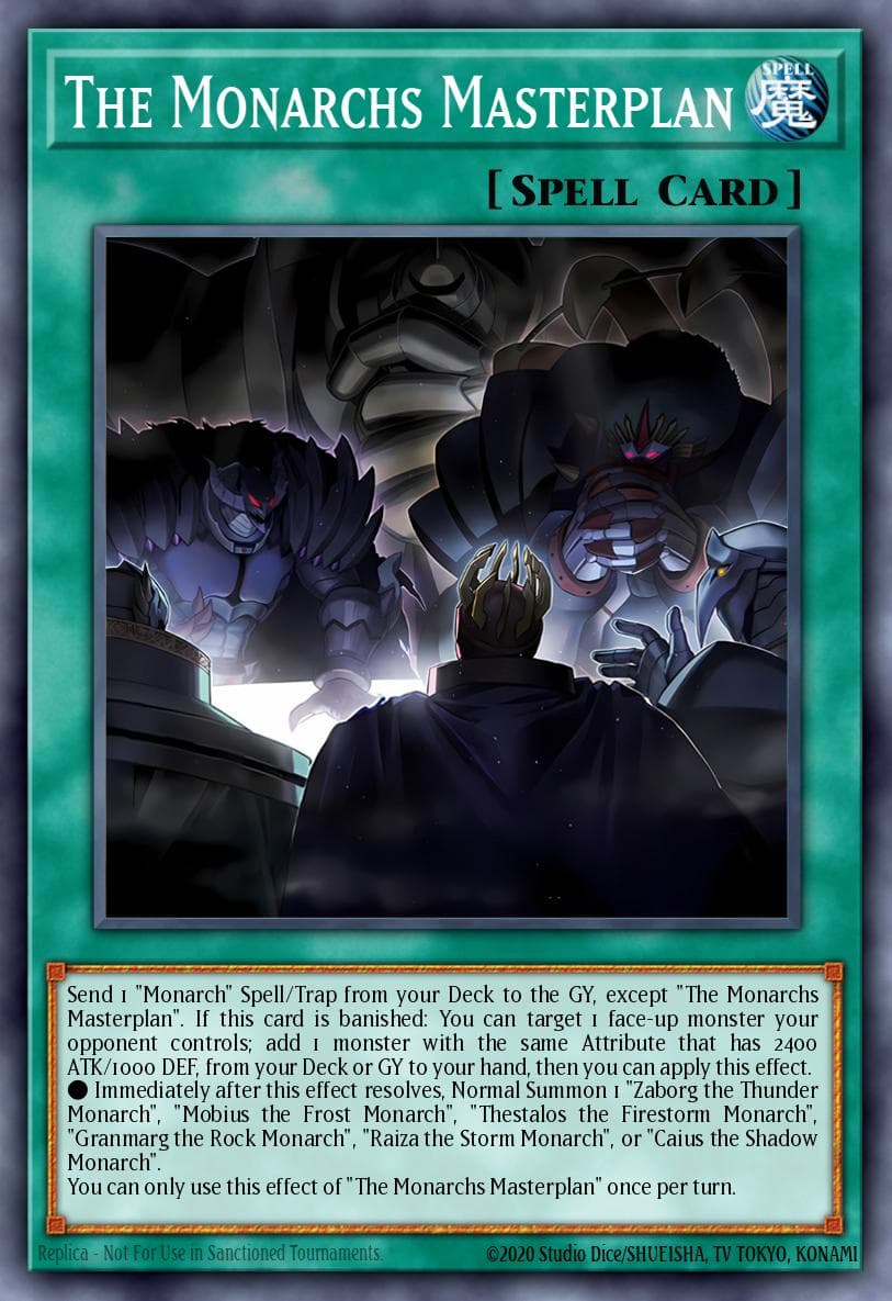 The Monarchs Masterplan OTS Tournament Pack 29 card