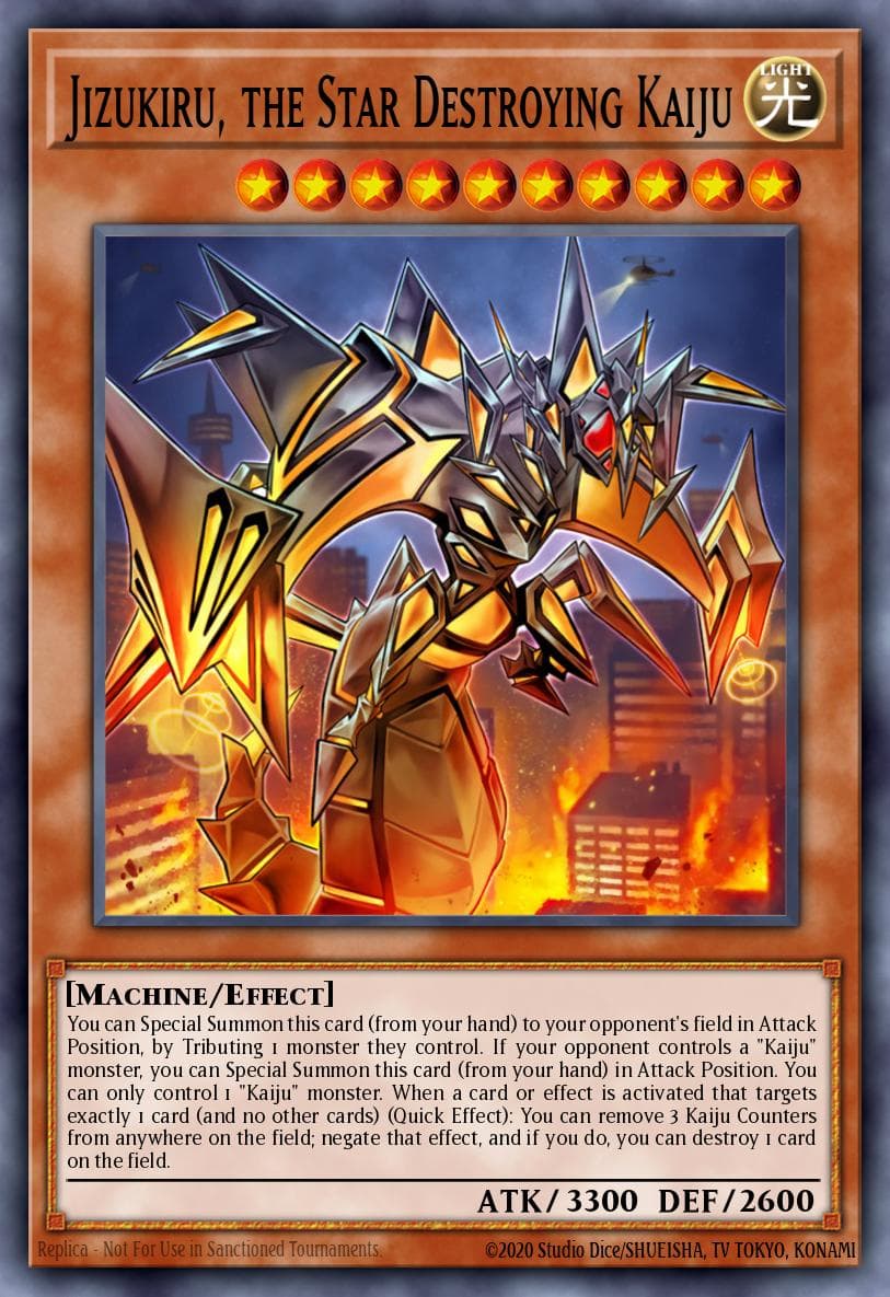 Jizukiru, the Star Destroying Kaiju 2016 Mega-Tin Mega Pack card