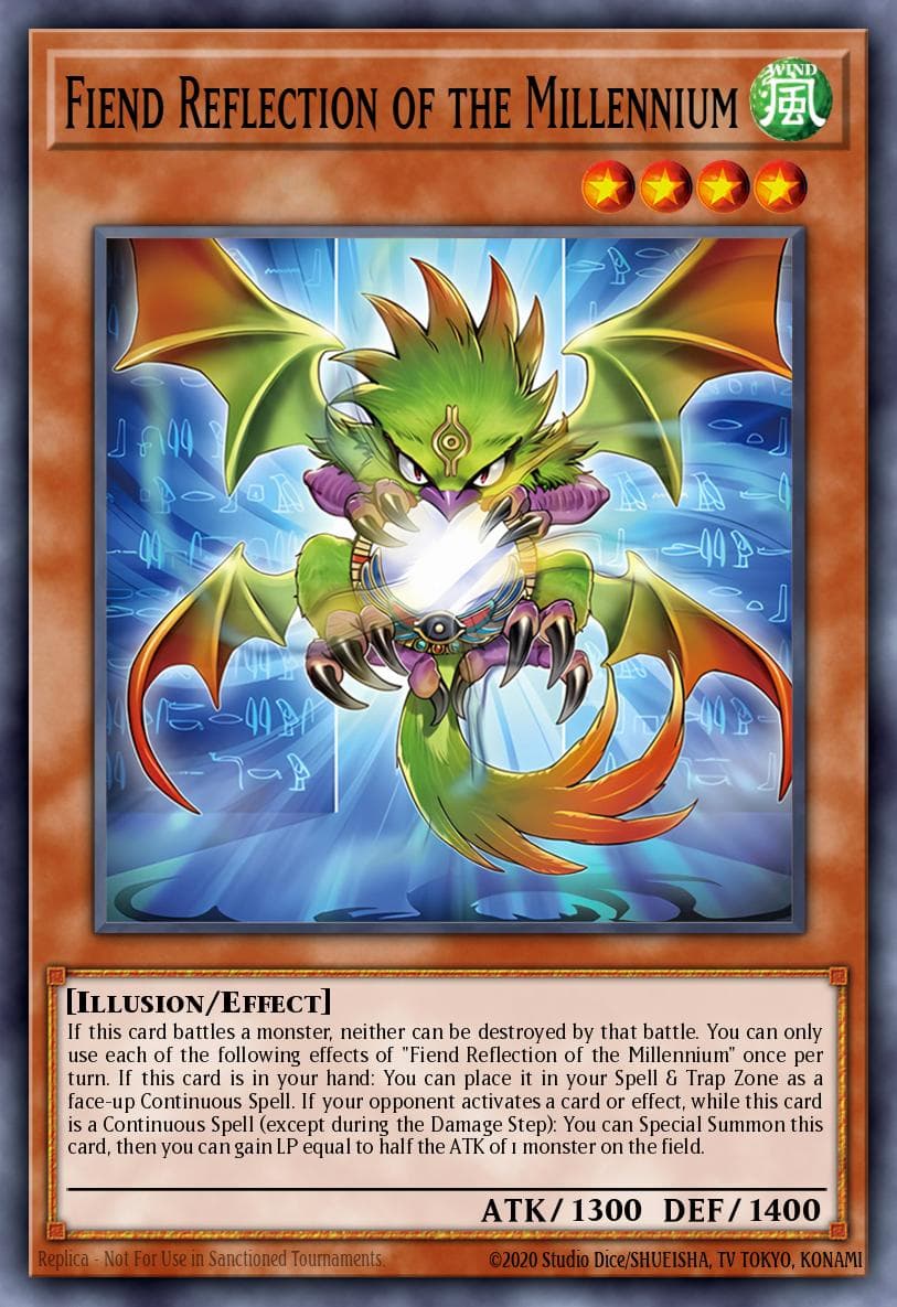 Fiend Reflection of the Millennium The Infinite Forbidden card
