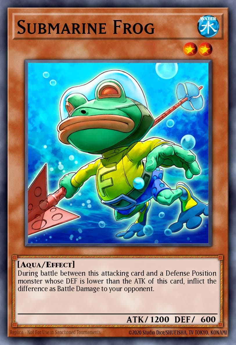 Submarine Frog Crimson Crisis: Special Edition card