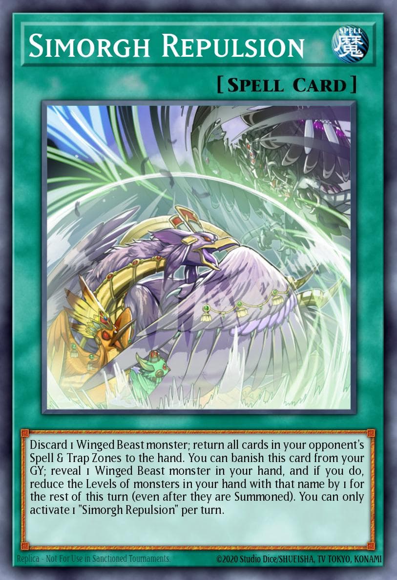 Simorgh Repulsion Rising Rampage Special Edition card
