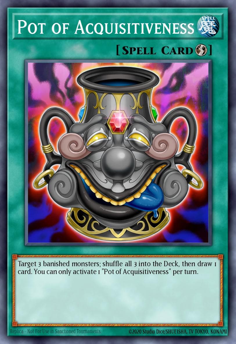 Pot of Acquisitiveness The Pot Collection card