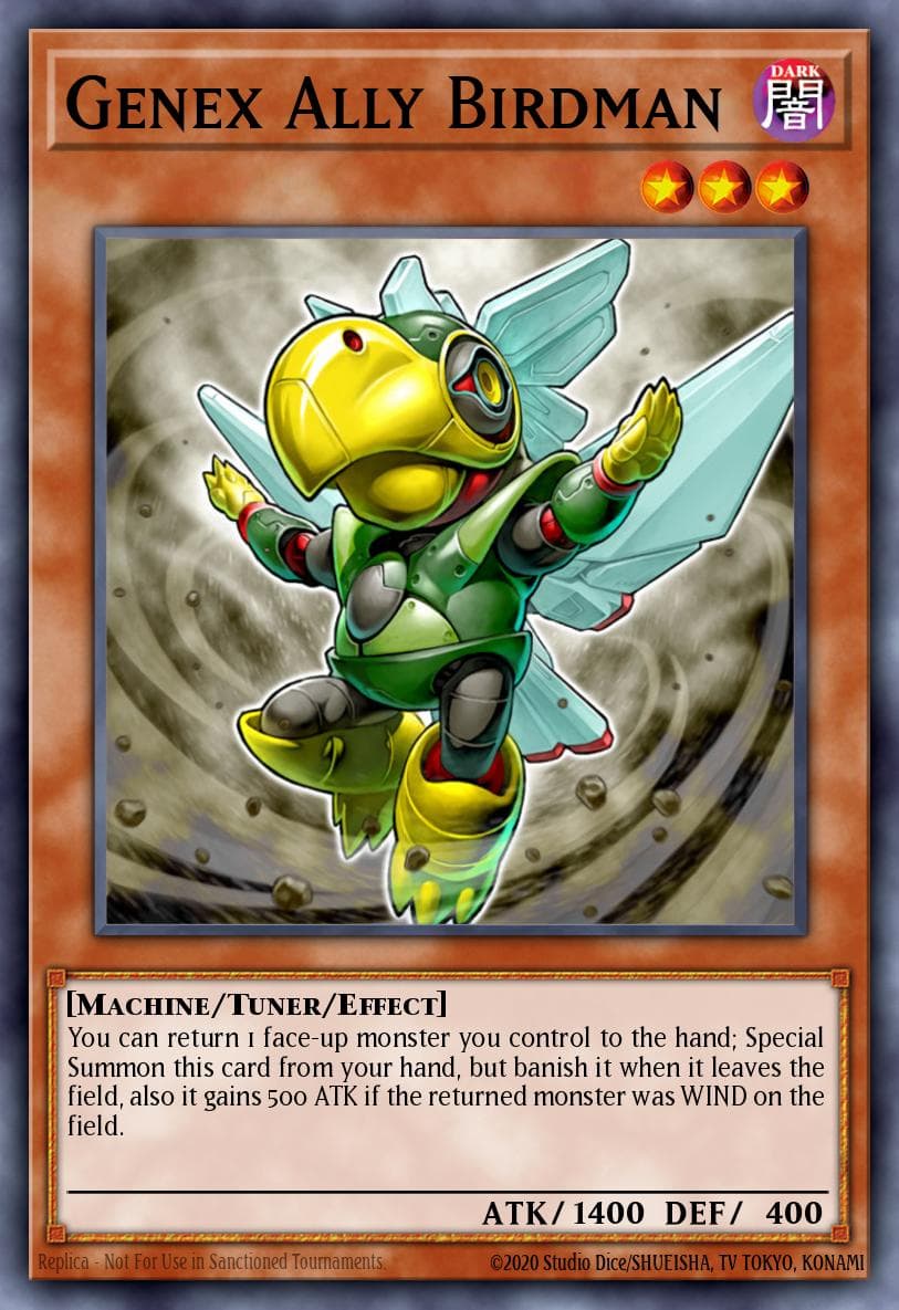 Genex Ally Birdman Battles of Legend: Terminal Revenge card
