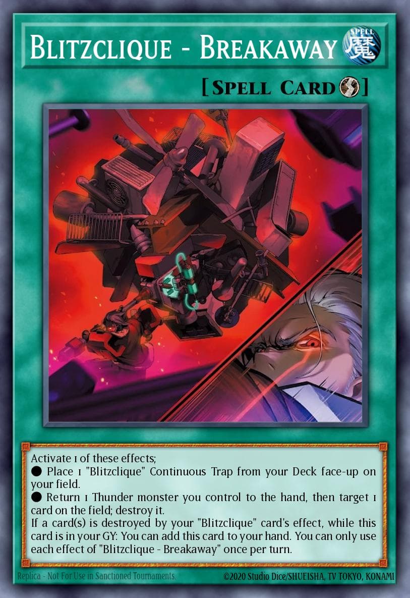 雷盟-断离粉碎 遊戲王 card