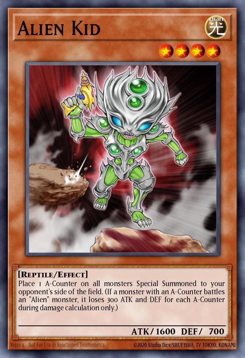 Alien Kid Crimson Crisis: Special Edition card