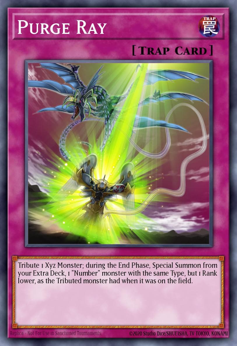 Purge Ray Legacy of the Valiant: Deluxe Edition card