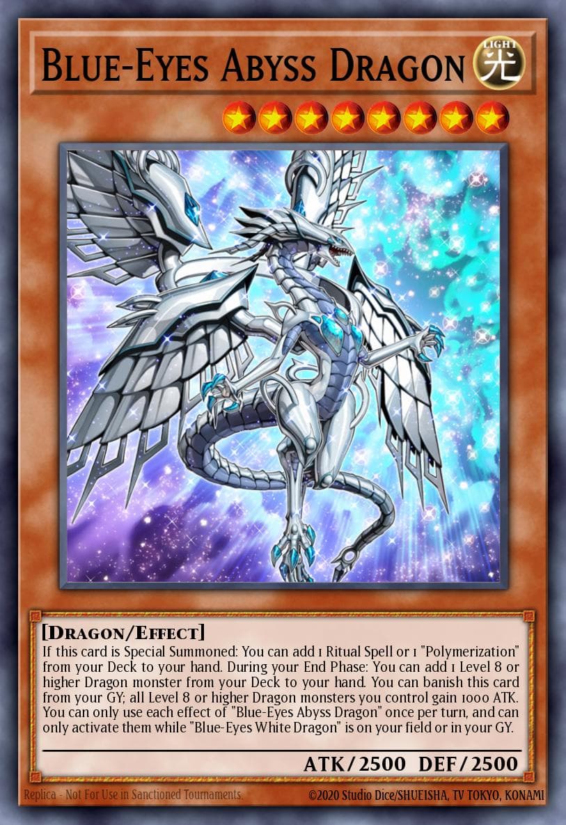 Blue-Eyes Abyss Dragon Legendary Duelists: Season 2 card