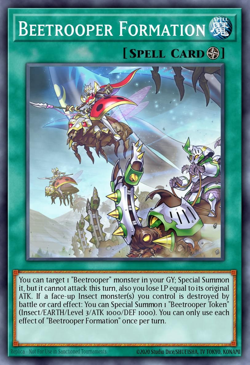 Beetrooper Formation 2022 Tin of the Pharaoh's Gods card