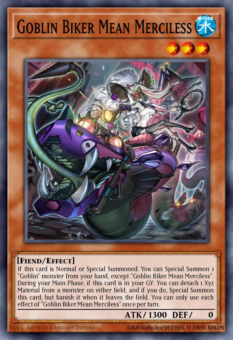 Goblin Biker Mean Merciless 2025 Mega-Pack Tin card