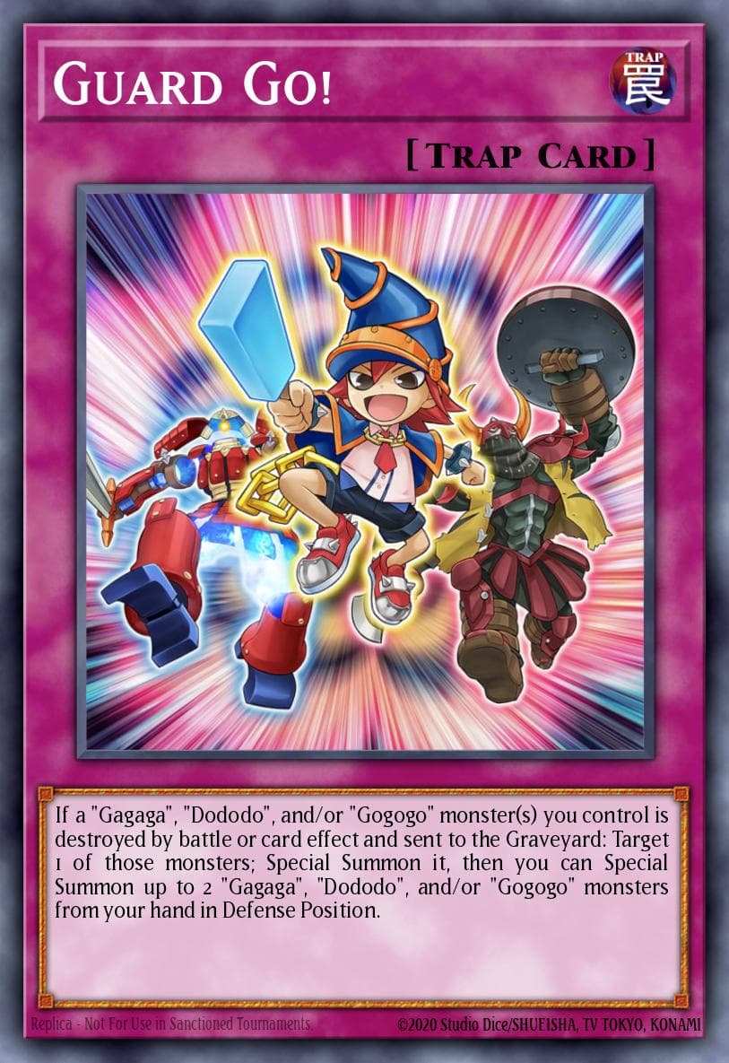 Guard Go! 遊戲王 card