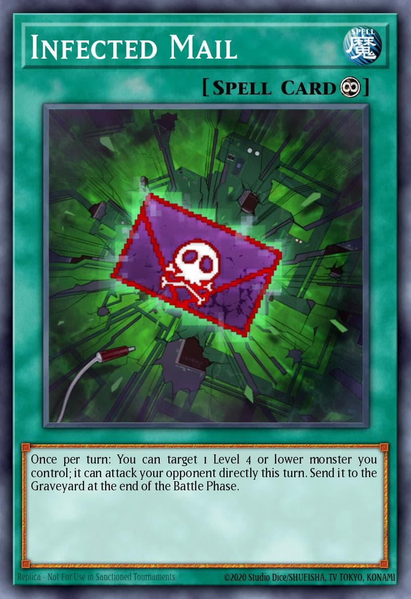 Infected Mail Generation Force: Special Edition card