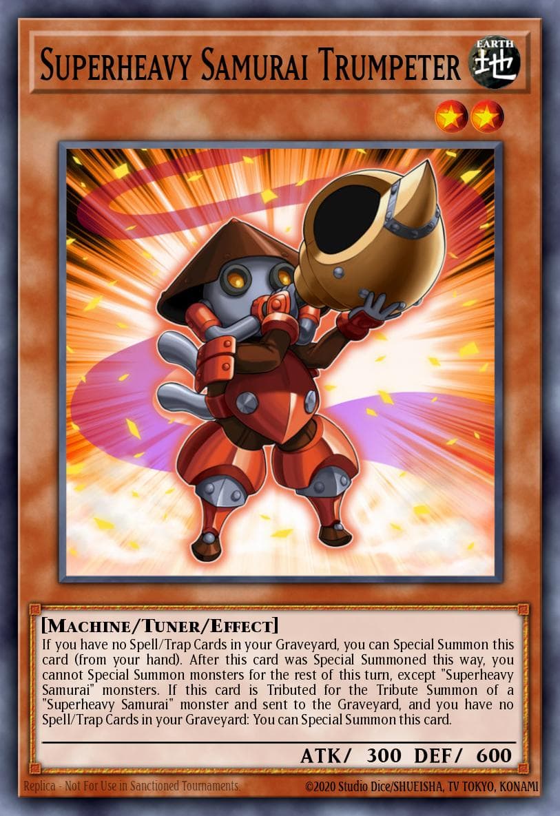 Superheavy Samurai Trumpeter 2015 Mega-Tin Mega Pack card