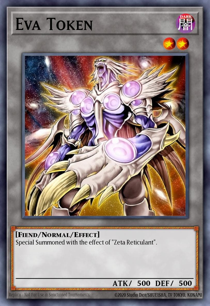 Eva Token 游戏王 card