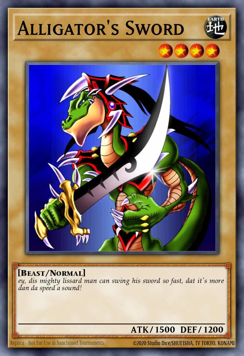 Alligator's Sword World Championship 2010 Card Pack card