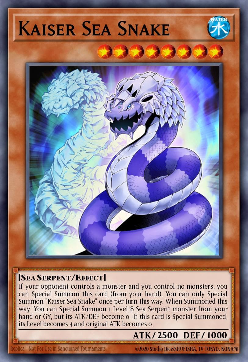 Kaiser Sea Snake 2018 Mega-Tin Mega Pack card