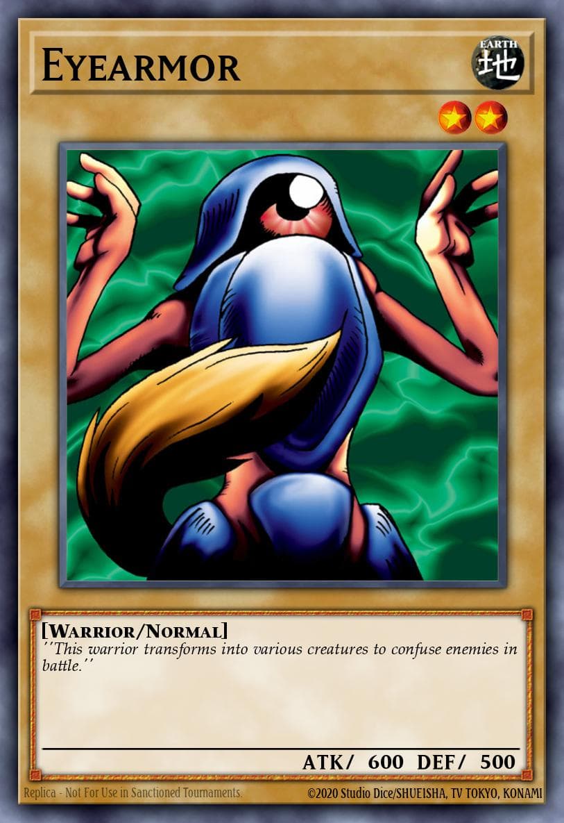 Eyearmor 游戏王 card