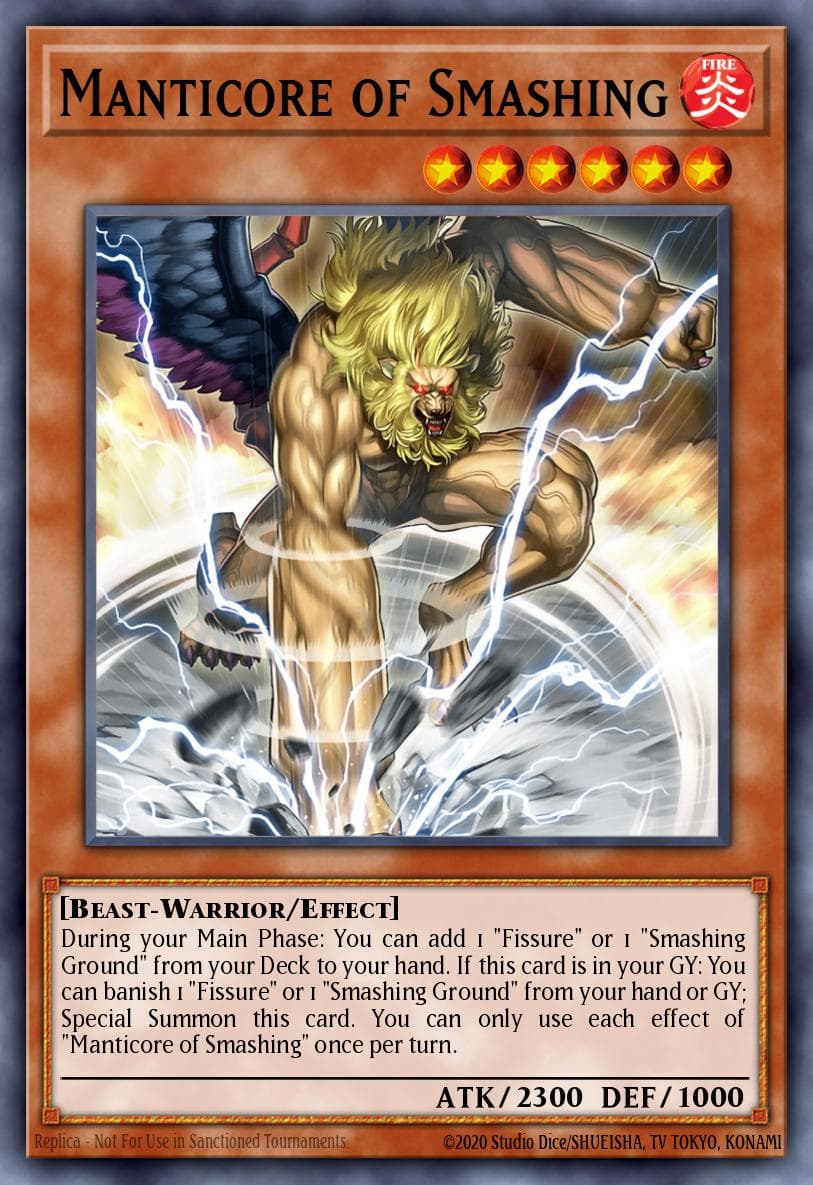 Manticore of Smashing 25th Anniversary Tin: Dueling Mirrors card