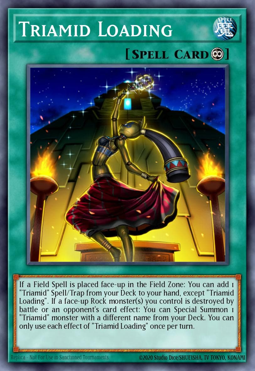 Triamid Loading 遊戲王 card