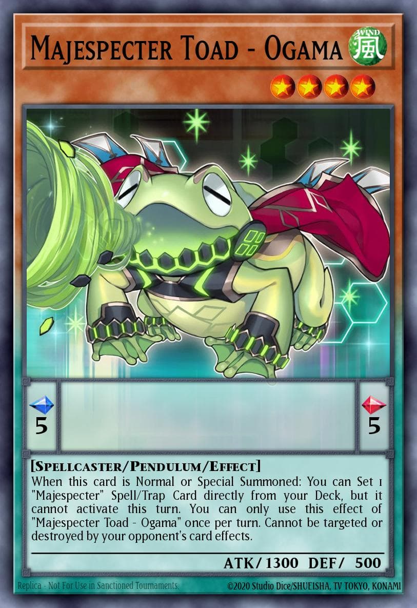Majespecter Toad - Ogama Breakers of Shadow: Special Edition card