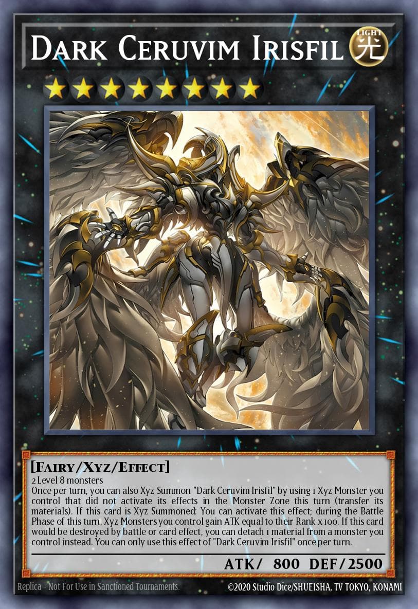 Dark Ceruvim Irisfil Blazing Dominion card