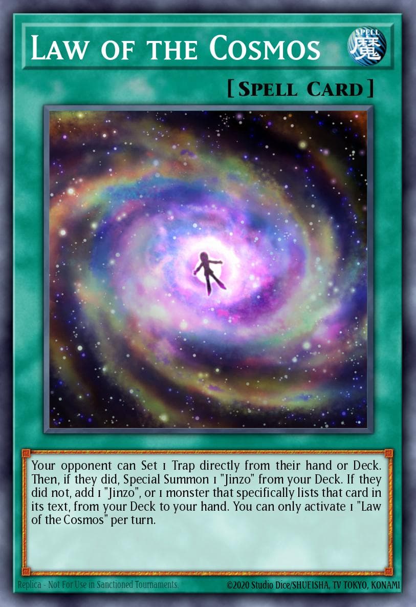Law of the Cosmos Legendary Duelists: Rage of Ra card