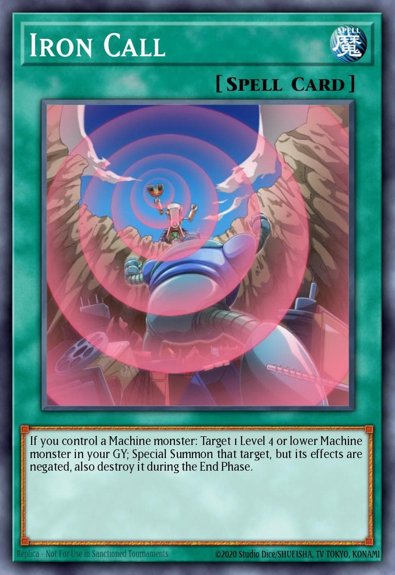 Iron Call Structure Deck: Mechanized Madness card