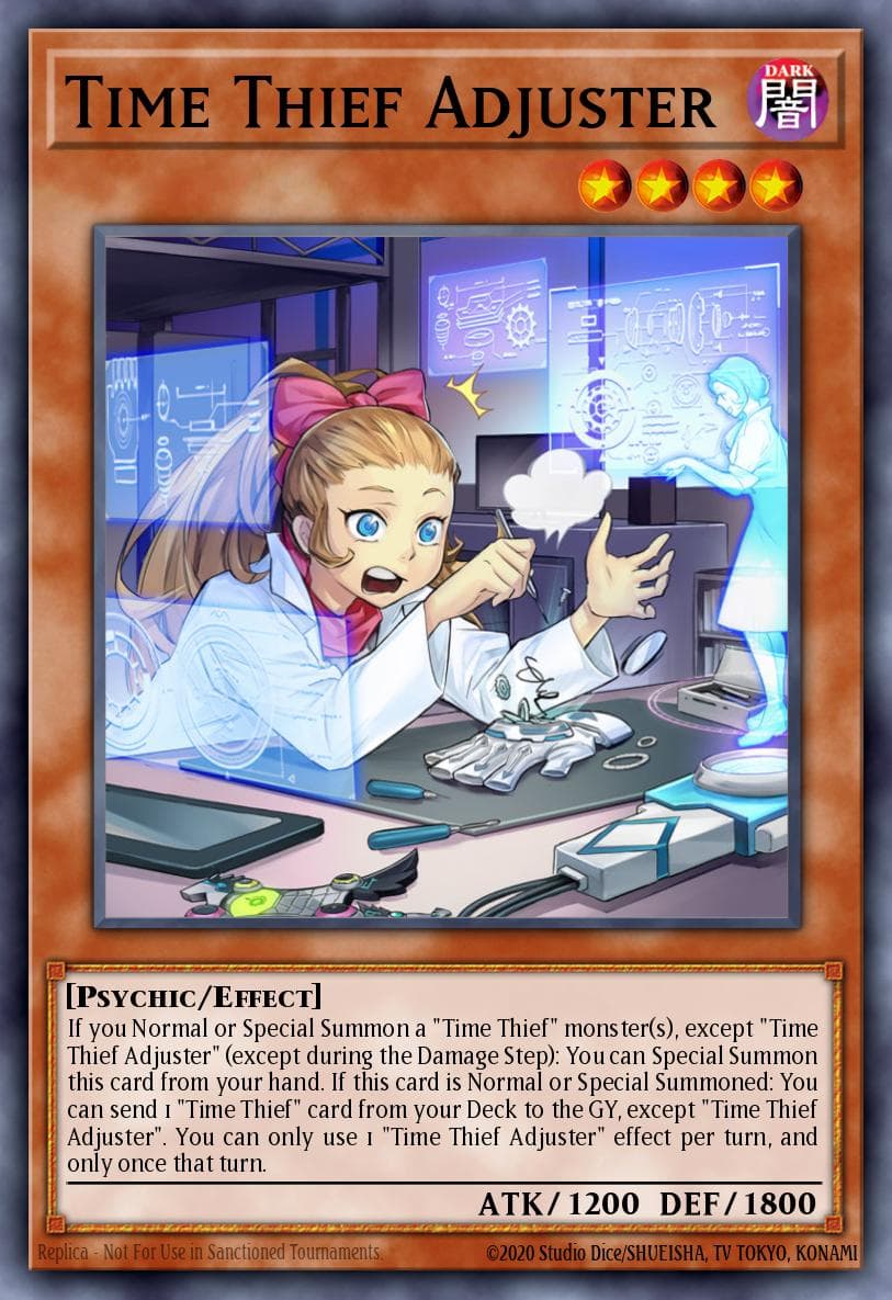 Time Thief Adjuster Ghosts From the Past card