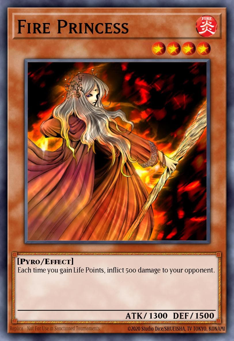 Fire Princess Labyrinth of Nightmare card