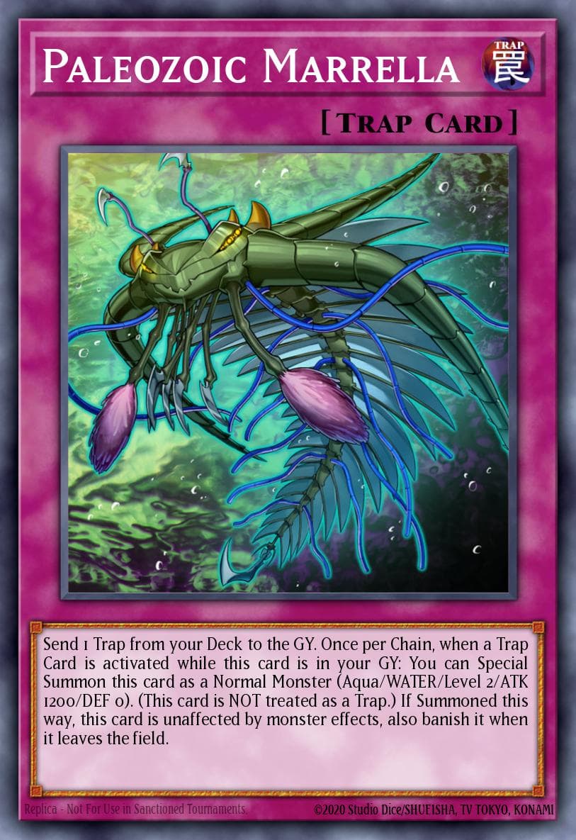 Paleozoic Marrella 2017 Mega-Tin Mega Pack card