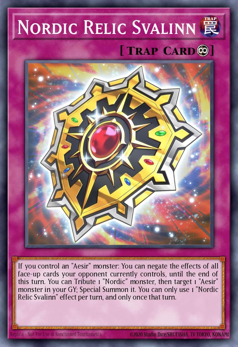 Nordic Relic Svalinn Battle of Chaos card