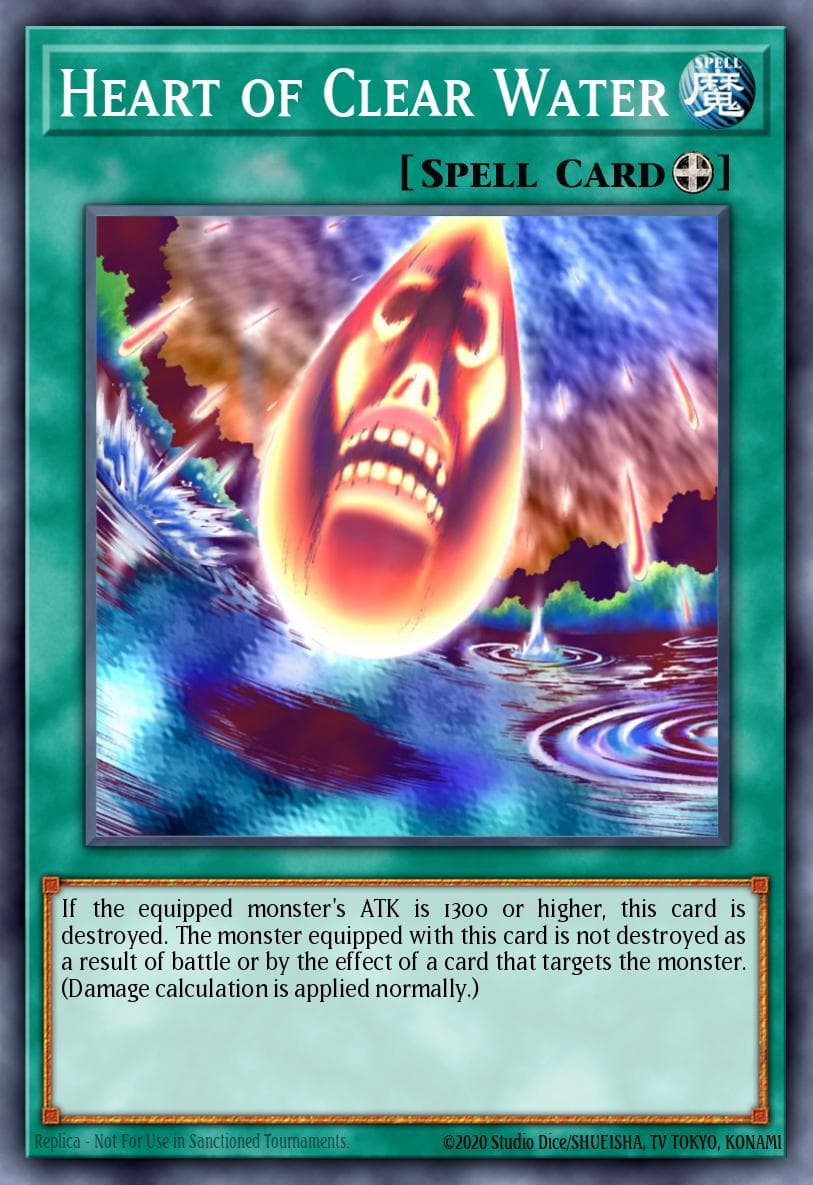 Heart of Clear Water Dark Beginning 2 card