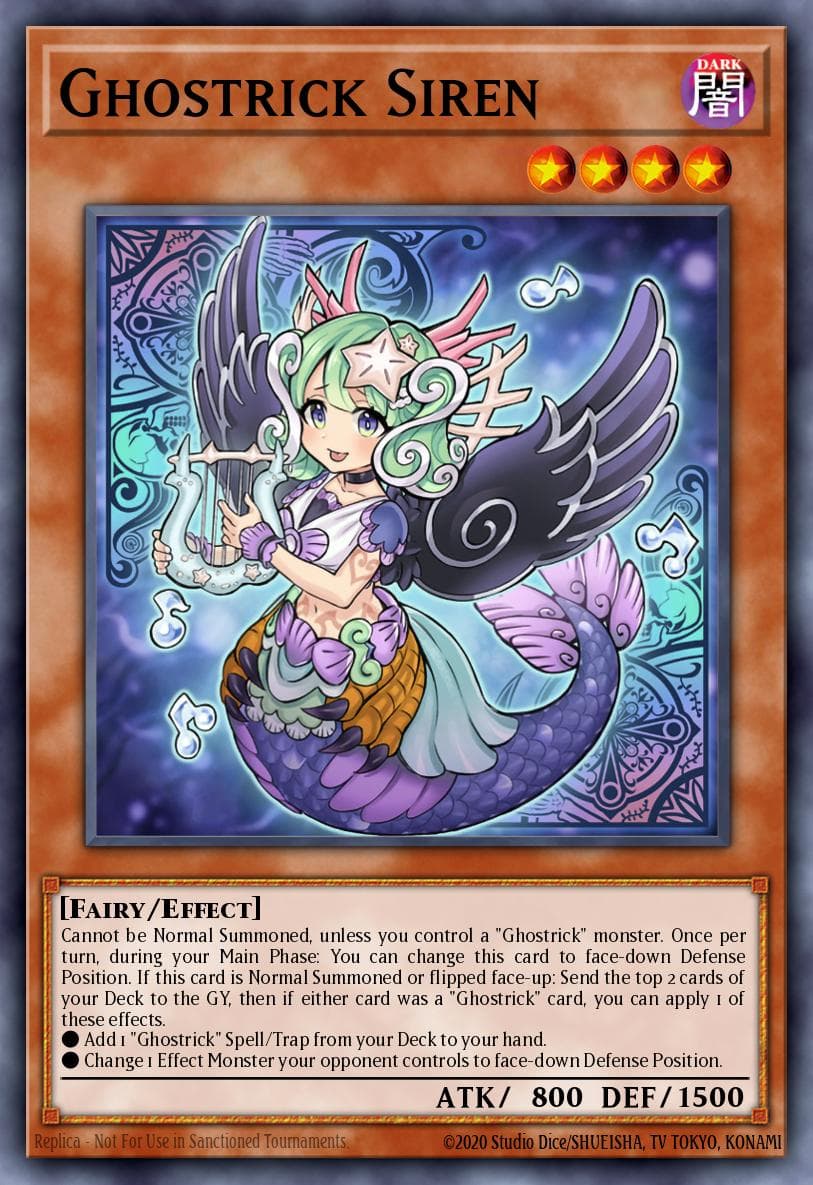 Ghostrick Siren Battle of Chaos card