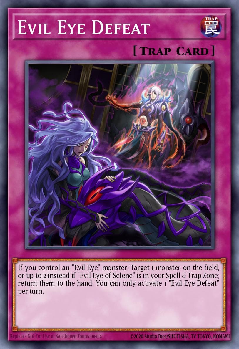 Evil Eye Defeat The Infinity Chasers card