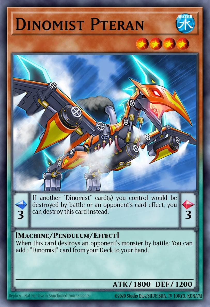 Dinomist Pteran 2016 Mega-Tin Mega Pack card