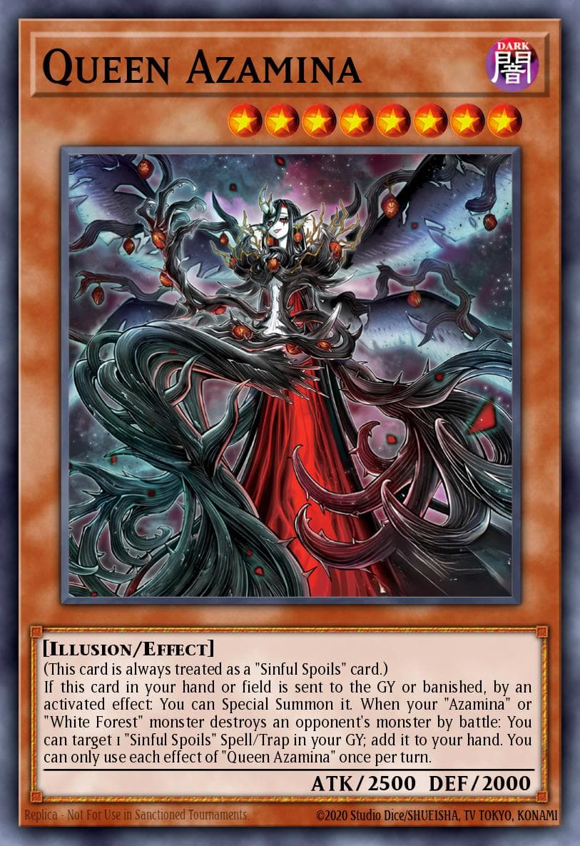 Queen Azamina Supreme Darkness card