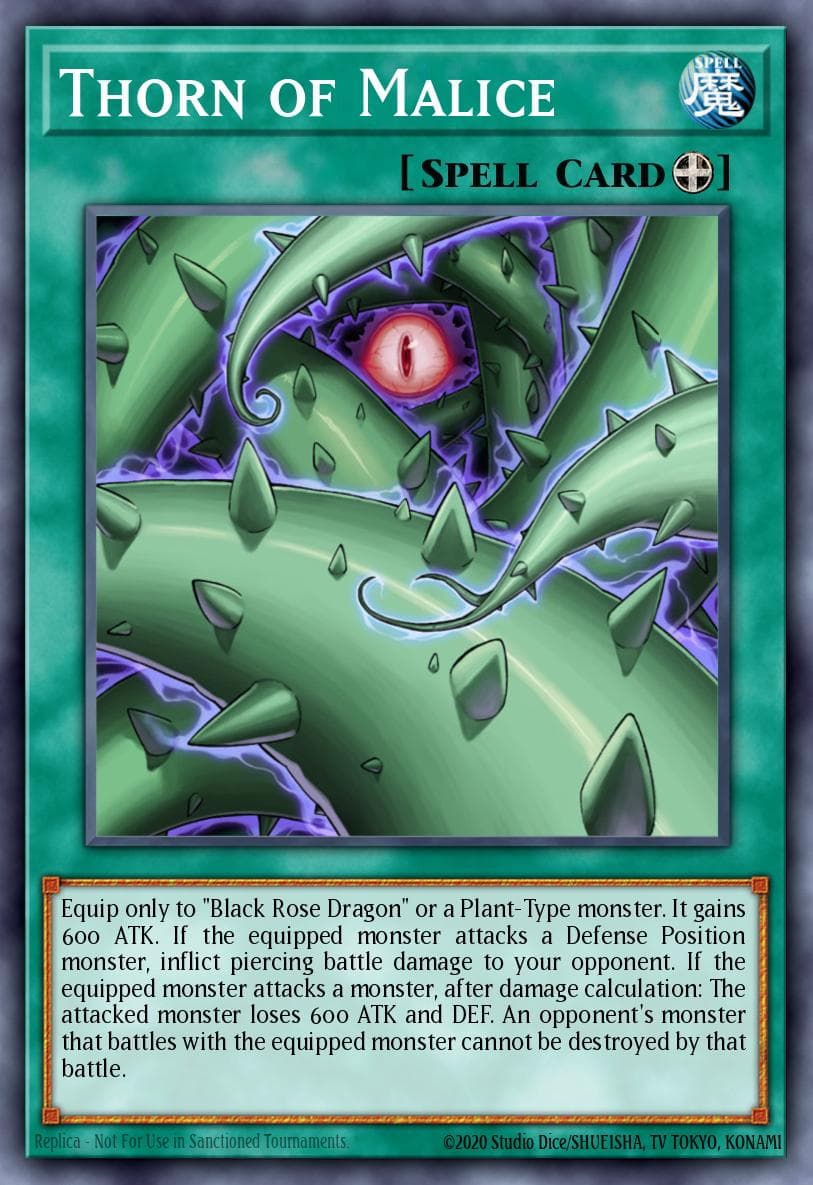 Thorn of Malice Legendary Duelists: Season 2 card